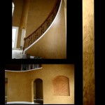 Decorative stair finish