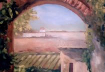 Tuscan mural